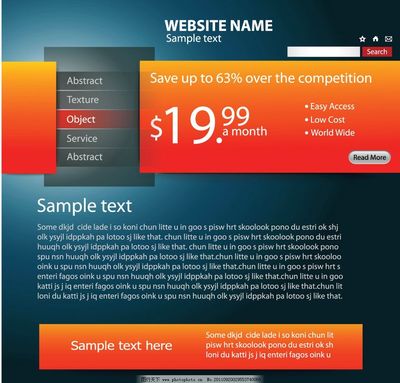 精選網頁設計素材 構建視覺盛宴與高效界面的藝術